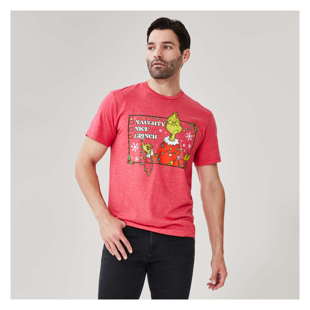 Joe Fresh Men s The Grinch T shirt 1 ea Your Independent Grocer